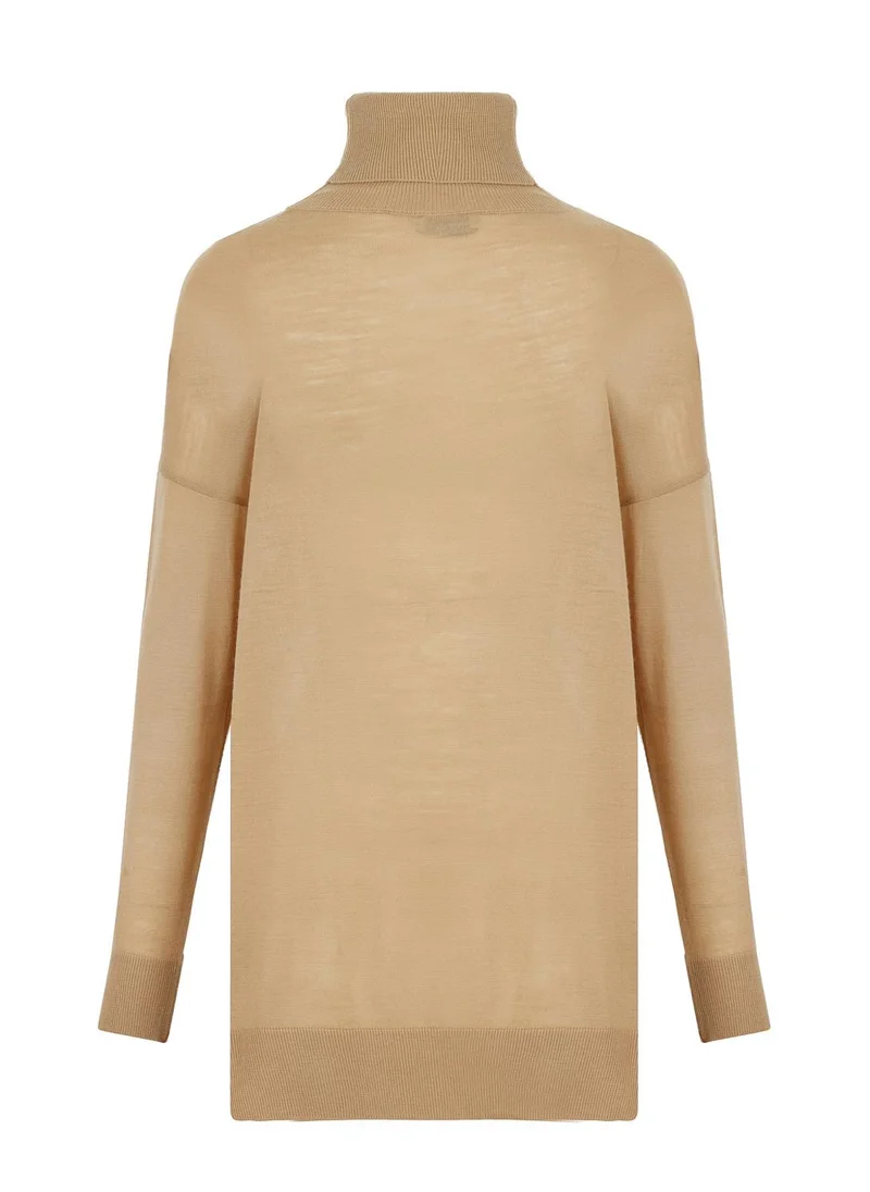 نوكتورن كنزة بياقة مدورة