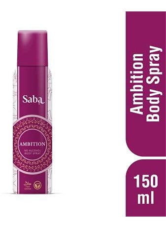 Saba Kombucha Saba Ambition NonAlcoholic Deodorant Body Spray for Women Pack of 2 150ml Each  LongLasting Freshness with Lily Sweet Apple  Rose Petals Fragrance  Zero Burning Sensation  AlcoholFree  - Image 4
