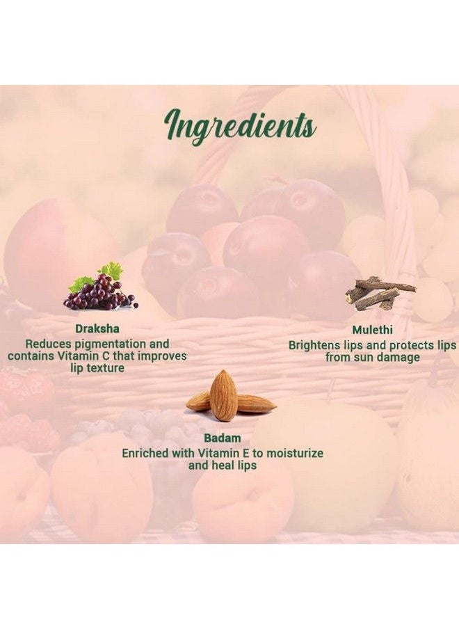 Biotique Bio Fruit Whitening/Brightening Lip Balm 12G (Pack Of 2)  - Image 5