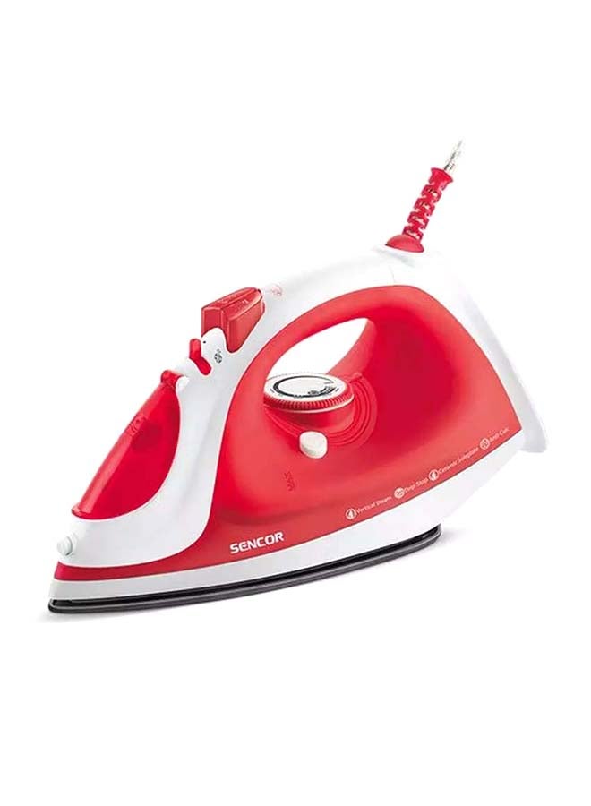 Sencor Steam Iron Ceramic Soleplate 260 ml 2200 W SSI-5420RD Red - Image 1