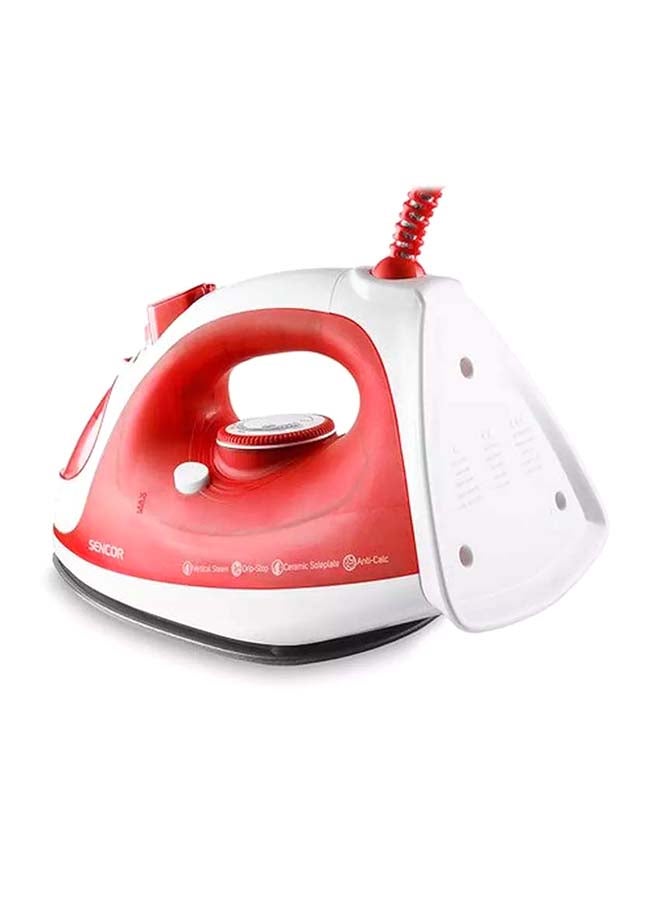 Sencor Steam Iron Ceramic Soleplate 260 ml 2200 W SSI-5420RD Red - Image 2