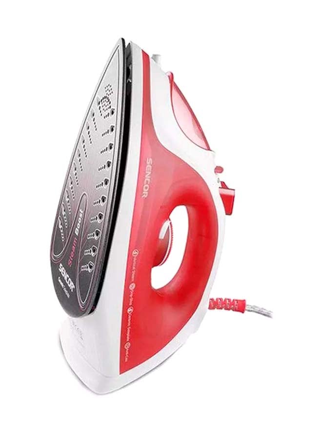 Sencor Steam Iron Ceramic Soleplate 260 ml 2200 W SSI-5420RD Red - Image 3