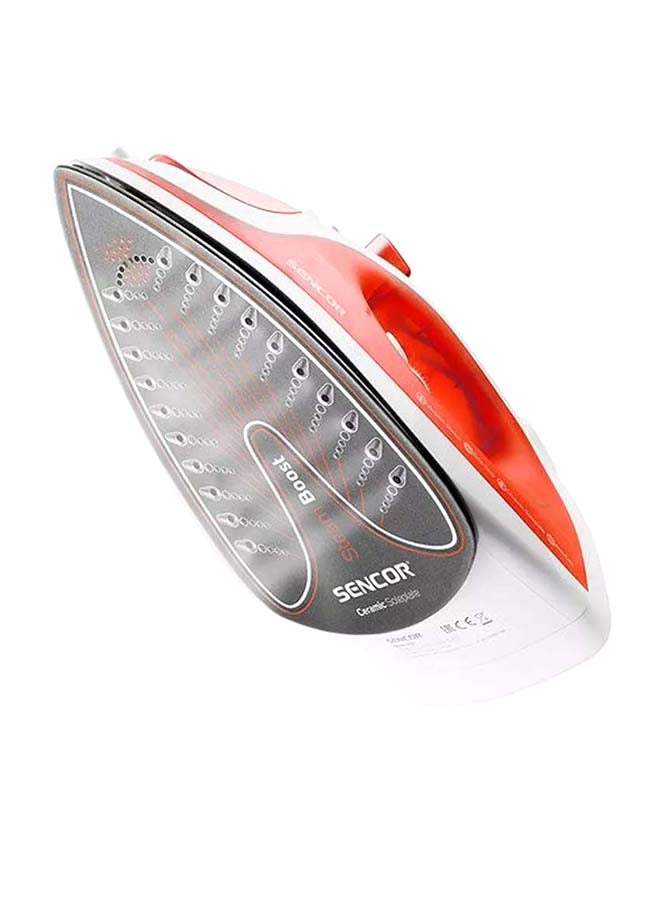 Sencor Steam Iron Ceramic Soleplate 260 ml 2200 W SSI-5420RD Red - Image 4