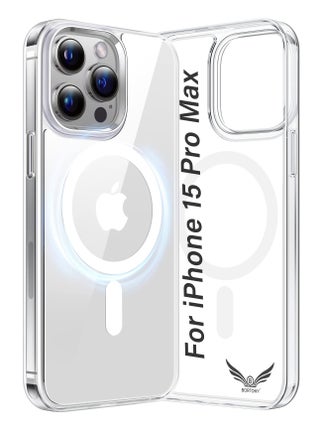 iPhone 15 Pro Max MagSafe Case Compatible with Magnetic Accessories Wireless Charging Clear Anti Yellow Protective Slim Case for iPhone 15 Pro Max Cover 6.7 Inch Clear - pzsku/Z038F5B05DC5B08EDD7FEZ/45/_/1698650897/2c53042f-0e82-4597-996d-a2acc1182b71
