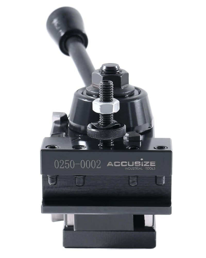 Accusize Industrial Tools - OXA Wedge Type Quick Change Tool Post Set for Mini Lathe, 6-9 Inch Swing, 6 Pcs, Steel Construction, 0251-0000 - Image 5
