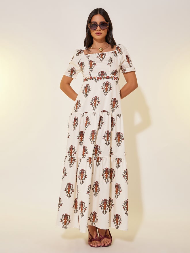 Take Two Floral Tiered Dress  - Image 2