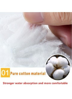 EzzySo Reusable Nursing Pads - Ultra Soft, Leak-Proof & Breathable | 30 Washable Eco-Friendly Pads | Discreet, Hypoallergenic & Lightweight  - Image 4