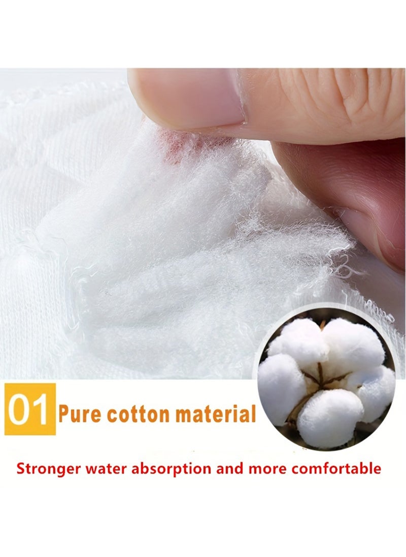 EzzySo Reusable Nursing Pads - Ultra Soft, Leak-Proof And Breathable, 30 Washable Eco-Friendly Pads | Discreet, Hypoallergenic And Lightweight  - Image 4