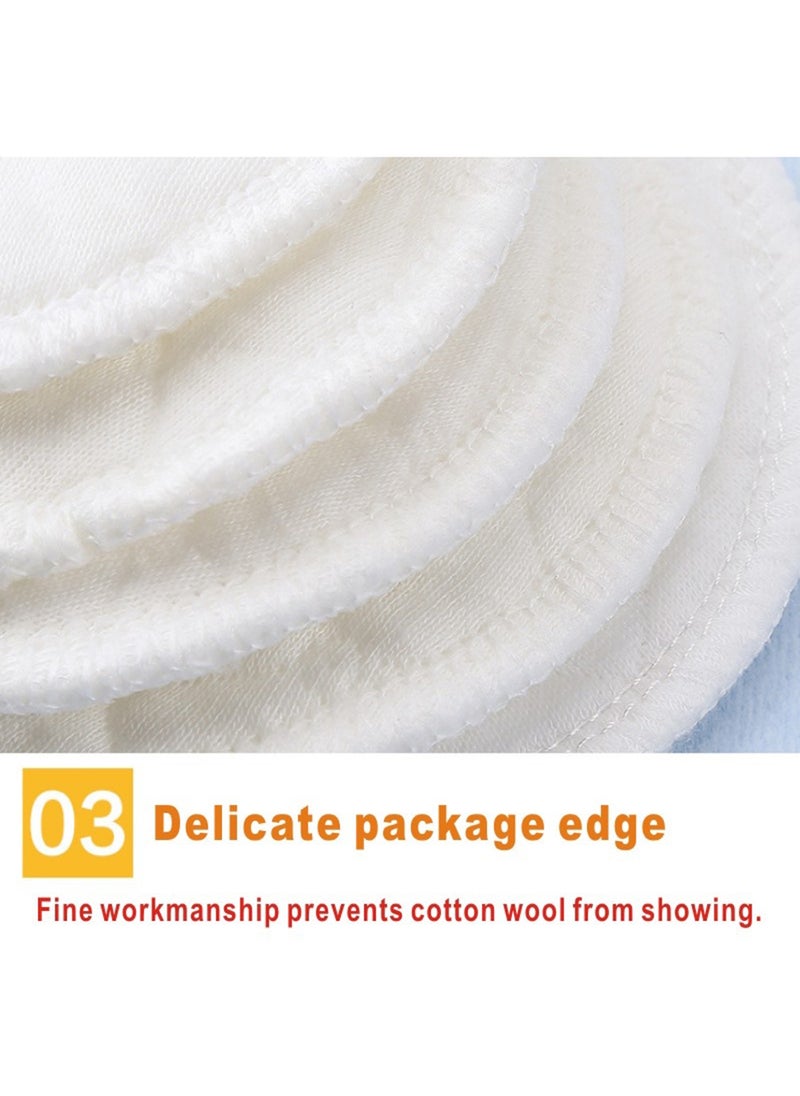 EzzySo - Reusable Nursing Pads - Ultra Soft, Leak-Proof And Breathable, 30 Washable Eco-Friendly Pads | Discreet, Hypoallergenic And Lightweight - Image 1