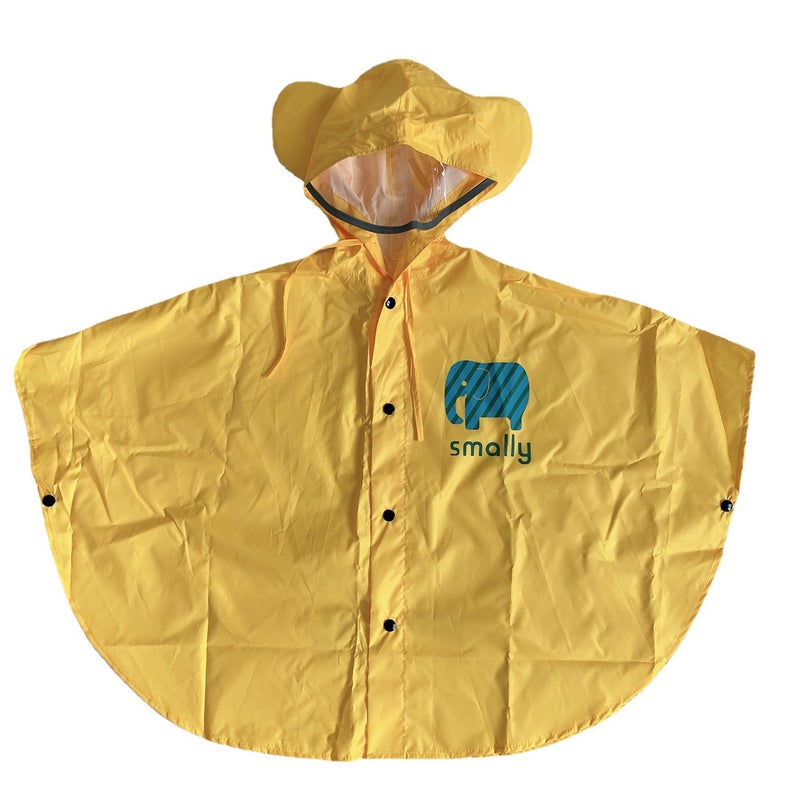 South Korea Children'S Raincoat Kindergarten Riding Fashion Cartoon Poncho Cute Three-Dimensional Poncho Light And Thin Poncho With Hat Brim - Image 2