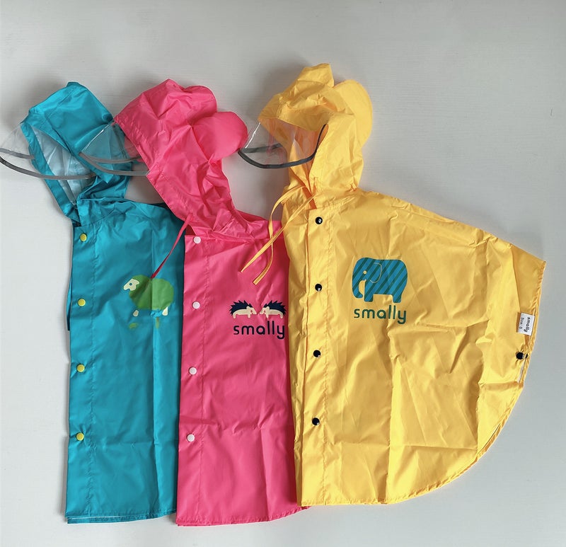 South Korea Children'S Raincoat Kindergarten Riding Fashion Cartoon Poncho Cute Three-Dimensional Poncho Light And Thin Poncho With Hat Brim - Image 4