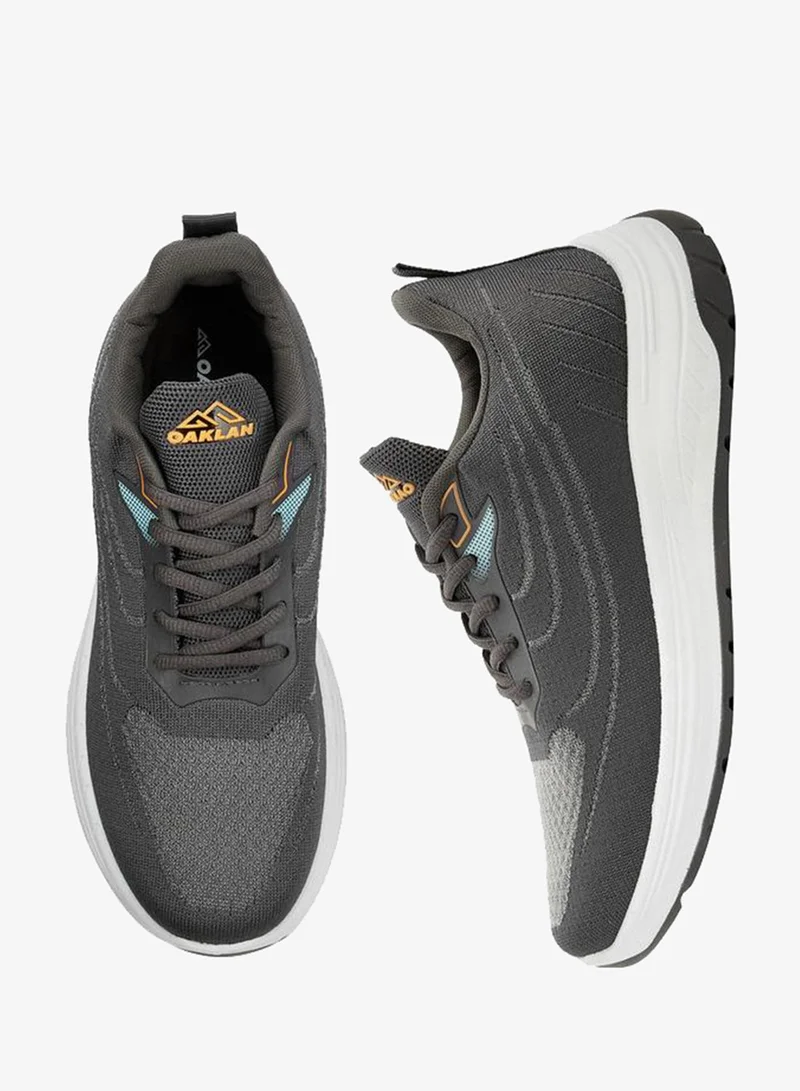 Oaklan by Shoexpress GREY Men Lace-Up Sports Shoes for Men | Best Price UAE
