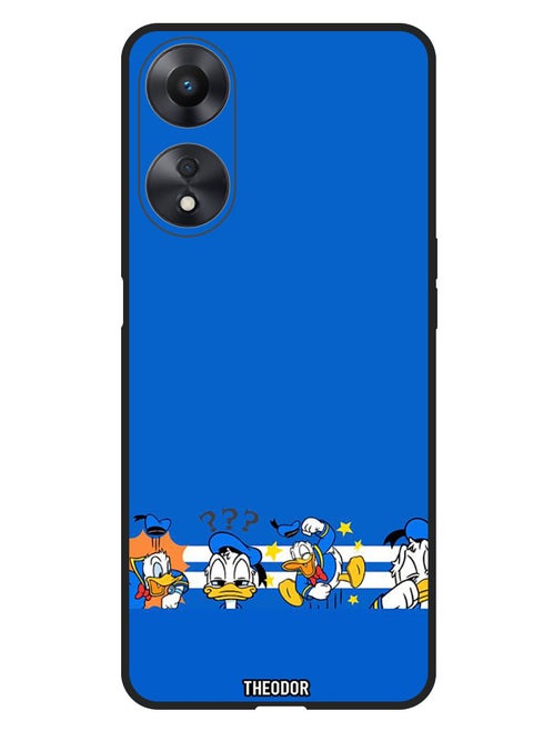 Protective Case Anti Scratch Shock Proof Bumper Cover For Oppo F23 5G Donald