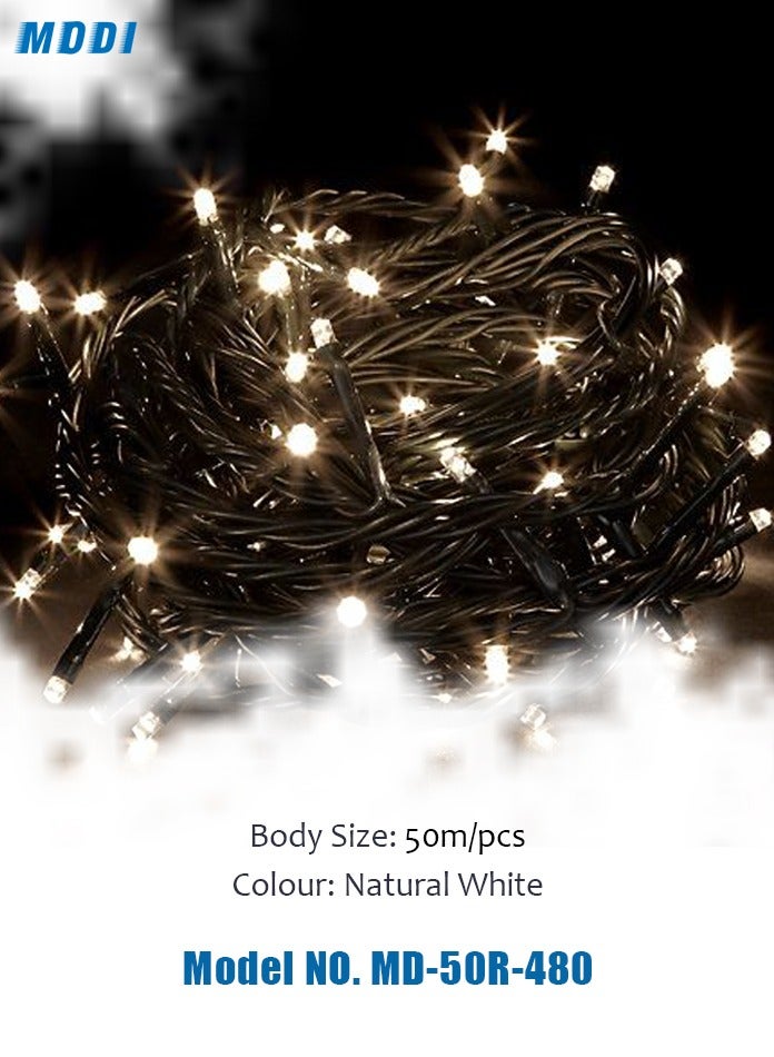 50 Meter 480 x 2 Pcs Led string Light waterproof and flexible, Led lights for Home Decorations, Parties, Eid, Diwali etc
