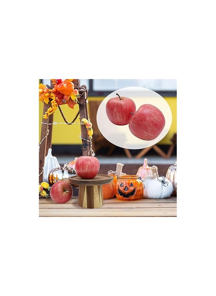 YARA COLLECTIONS Decorative Artificial Fruit Apple – Perfect for Homes, Parties, and Photography (2 pcs)  - Image 3