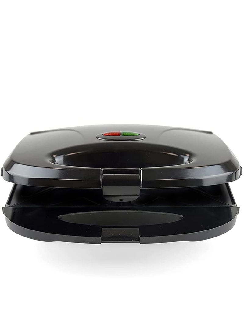 REFURA - 2 Slice Non-Stick Sandwich & Panini Grill 750W RE-910 – Sandwich Maker with Handle Locking System, Indicator Light, Overheat Protection - Image 1