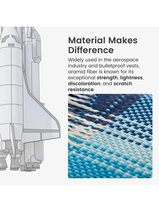 yalilai Case for Samsung Galaxy S25 Ultra with MagSafe, Slim & Light Minimalist Style Protective Cover,, blue-black - Image 3