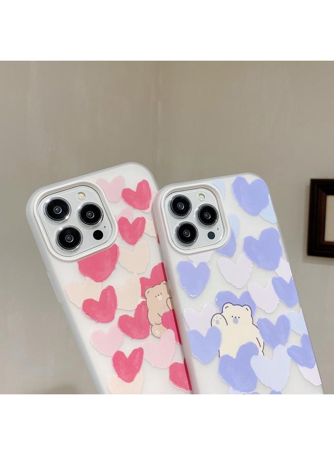 S-TOP Case For iPhone 13 Pro Max Jelly 2 in 1 TPU Hybrid PC Phone Case - Image 4