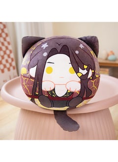 Squeaky Toy Pillow Surrounding Soft PP Cotton Filled Character Figurine For Young Adults Trade Export Packaging Other-Specifications:Liu Debate-Color:2 Pendant Pillows In Total