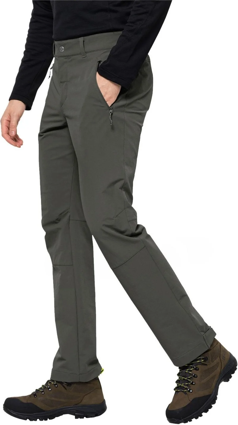 جاك ولفسكن 1503755 - Activate Xt Men's Gray Outdoor Pants