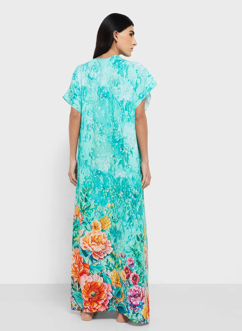 خزانة Printed Nightdress