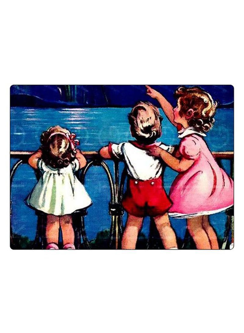 RKN Printed Anti-Slip Gaming Mouse Pad Multicolour