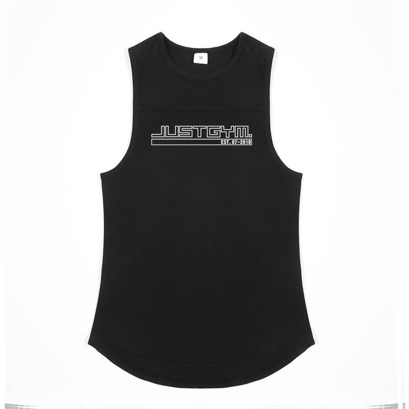 -style Fitness Waistcoat Sports Vest Summer Sweat-absorbent Breathable Base Shirt and Thin Training Clothes for Bodybuilding Muscles - Image 5