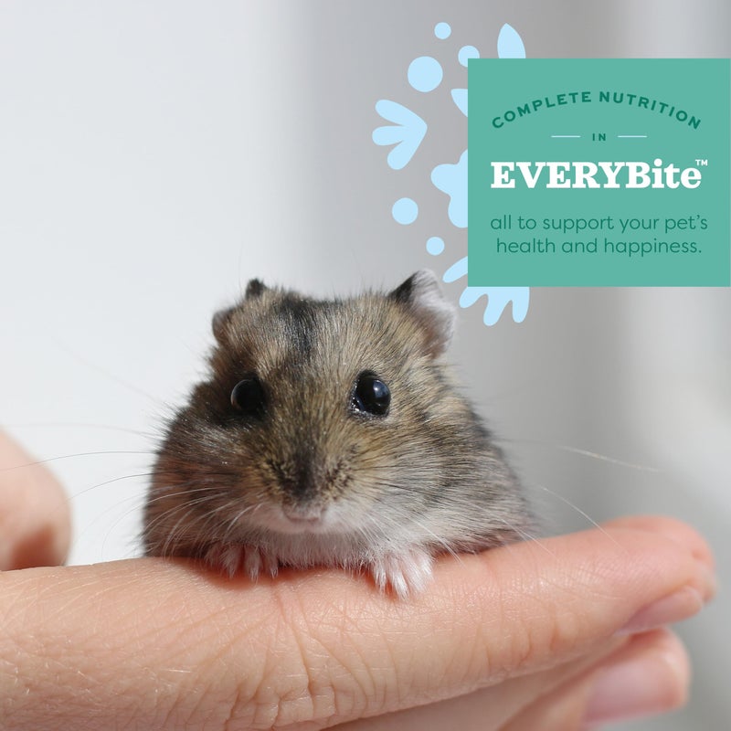 Oxbow Essentials Hamster and Gerbil Food â€“ Complete Daily Diet with Vitamins & Minerals, High-Fiber Uniform Pellets for Balanced Nutrition, Vet-Formulated Small Animal Food, 15 lb, Made in USA - Image 3