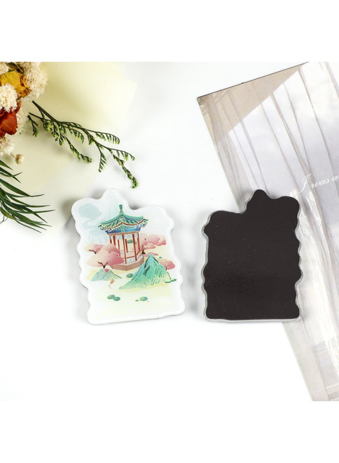 Acrylic Refrigerator Magnets Custom Magnetic Refrigerator Magnets Special-shaped Refrigerator Magnets Custom-made Three-dimensional High-value Diy Refrigerator Magnets-Color:Color  - Image 5