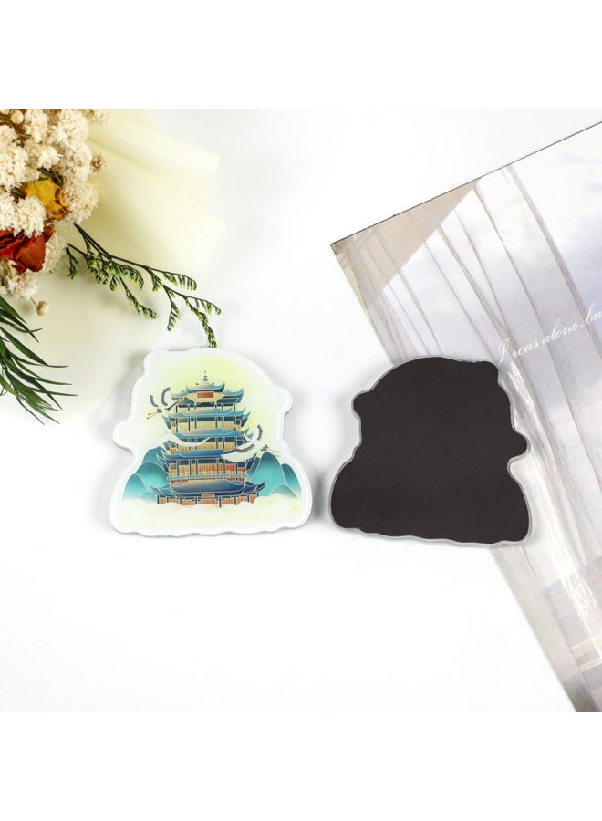 Acrylic Refrigerator Magnets Custom Magnetic Refrigerator Magnets Special-shaped Refrigerator Magnets Custom-made Three-dimensional High-value Diy Refrigerator Magnets-Color:Color  - Image 3