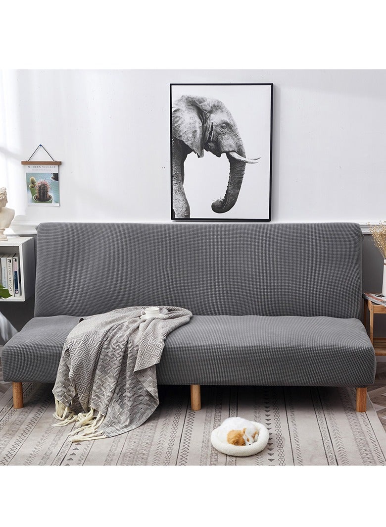 2 seater Sofa bed Cover,Without Armrests sofa cover,High weight fully wrapped elastic sofa cover with Corn silk fabric,Sofa protective cover, anti slip cover, furniture protector,Lying down, resting, for men, women, and children