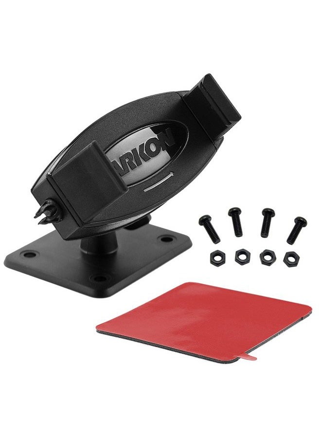 Arkon Mounts Universal Smartphone Adhesive or Drill-Base Mount for Cars & Trucks | Durable Phone Holder | Compatible with iPhone, Galaxy, Note, Pixel & more | MG2APAMPSVHB - Image 1