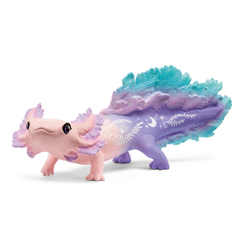 Schleich Bayala 3PC Colorful Axolotl Figurine Toy Set Mermaid Mythical Creature Playset for Girls and Boys Cute Undersea Fairy Salamander Figures Fantasy Animal Toys for Kids Ages 5 42628 - Image 5