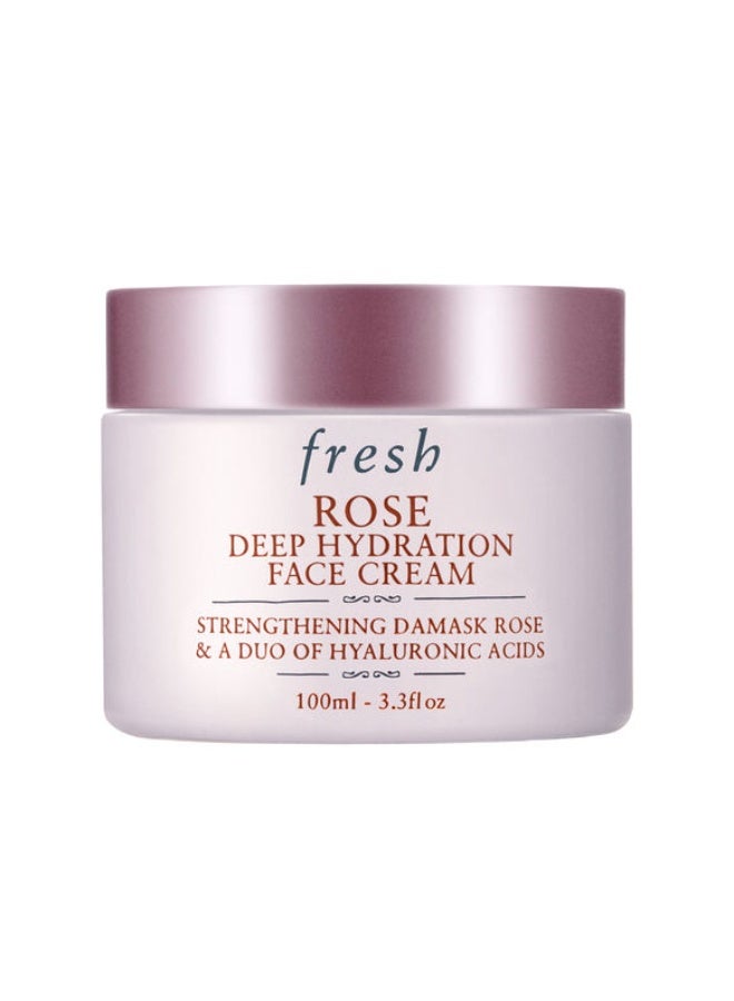 Fresh Rose Deep Hydration Face Cream  100ML - Image 1