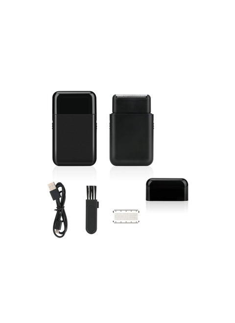 Electric Shaver, USB Rechargeable Electric Razor, Men Cordless Electric Foil Shaver with Pop Up Precision Trimmer, Portable Wet and Dry Shaver for Men's Beard Shaving Trimming Grooming
