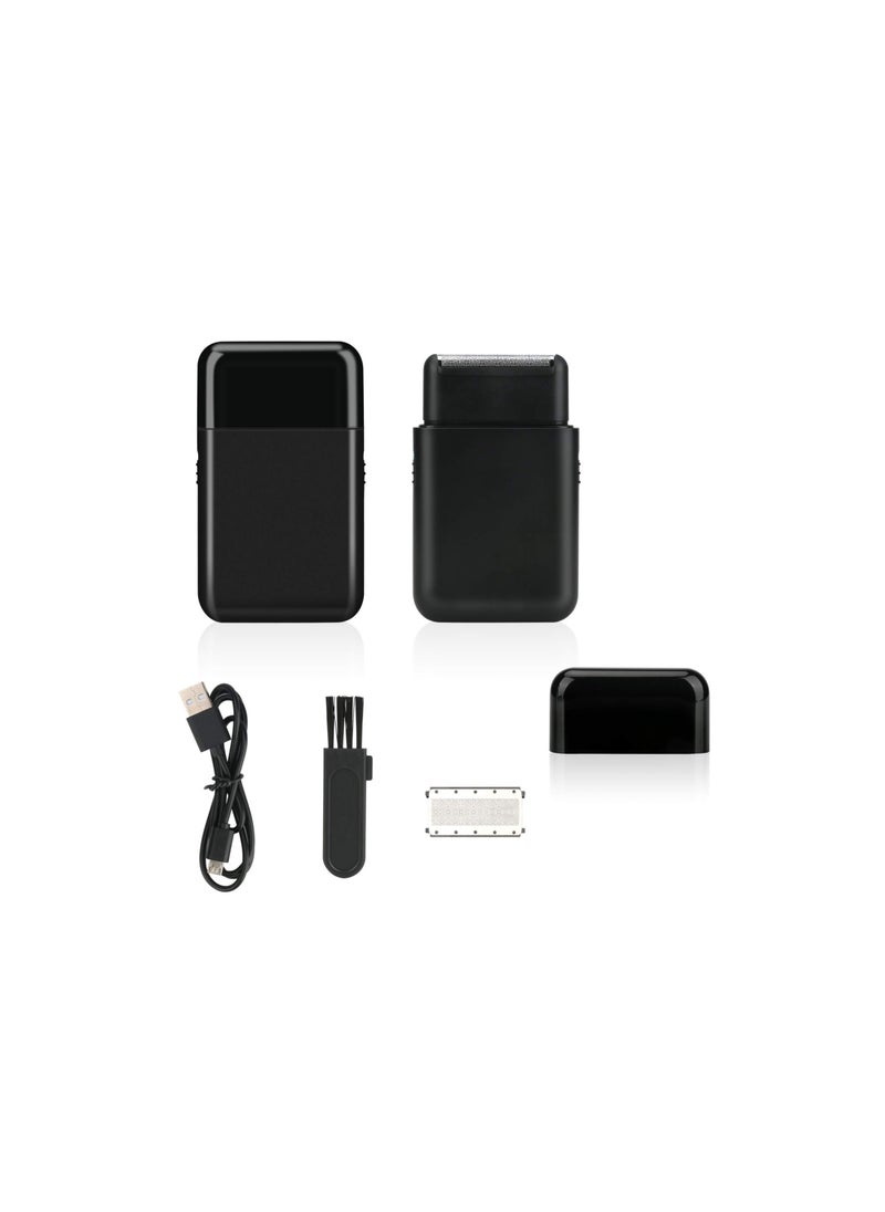SYOSI - Electric Shaver, USB Rechargeable Electric Razor, Men Cordless Electric Foil Shaver with Pop Up Precision Trimmer, Portable Wet and Dry Shaver for Men's Beard Shaving Trimming Grooming - Image 1
