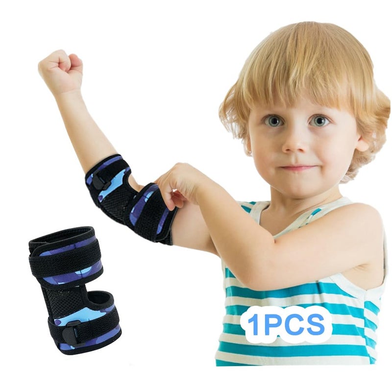 Zelen Thumb Sucking Deterrent Guard for Kids Finger Sucking Stop for Toddlers Kids Nail Biting Treatment Anti Nose Picking Glove Brace Thumb Sucker Stopper Elbow Brace 1PCS - Image 1