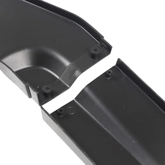 MUCO New Front Bumper Lips Compatible with Chevy Camaro Sedan 16 17 18 19 20 21 22 23 24 Car Front Spoiler-Gloss Black ZL1-Style Front Lip - 3pcs - Image 4