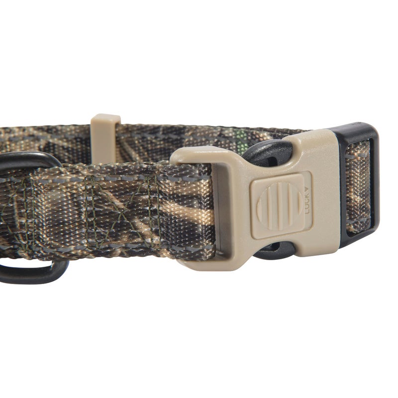 Browning Classic Preformance Webbing Pet Collar, Fully Adjustable, Available in Solid Colors and Camo Patterns, Realtree MAX-7, Large - Image 3