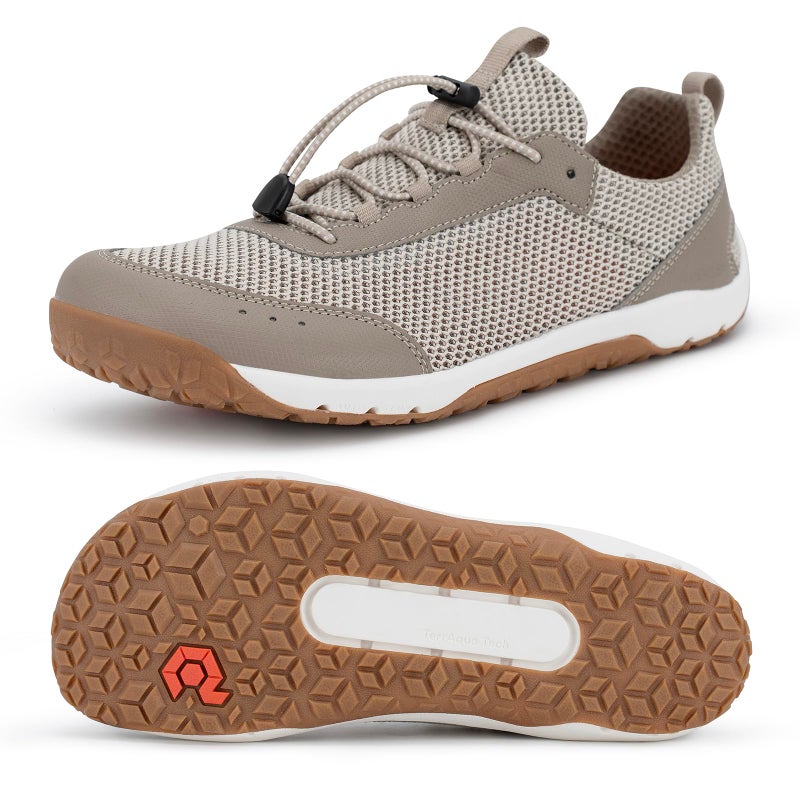 Pulltop Men's Barefoot Water Shoes | Quick-Dry | Lightweigh Wide Zero Drop Self-Draining Sole Amphibious Sneakers Sand Size 11 - Image 1