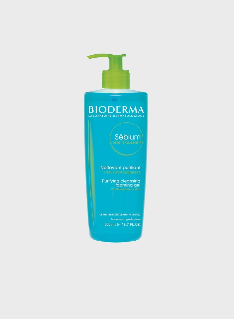Bioderma Sébium Gel Moussant Purifying Foaming Gel 500ml