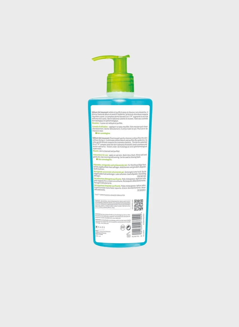 Bioderma Sébium Gel Moussant Purifying Foaming Gel 500ml
