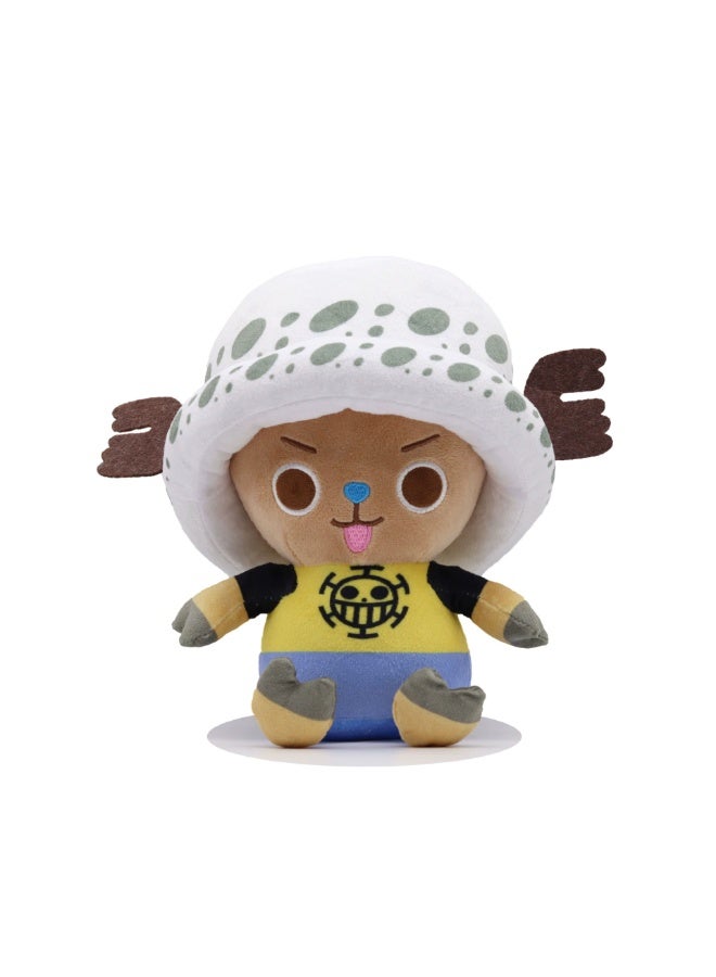 Cartoon anime plush toy of the "One Piece" character