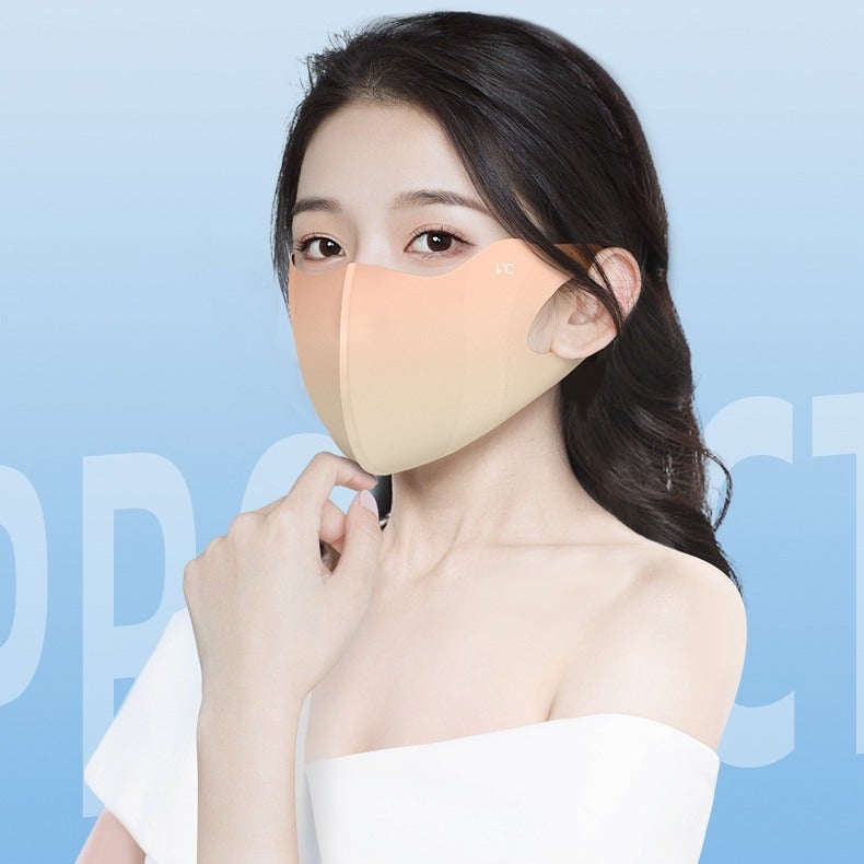 Three-Dimensional Eye Protection Sunscreen Mask Anti-Ultraviolet Gradient Mask Ice Silk Sunscreen Factory - Image 5