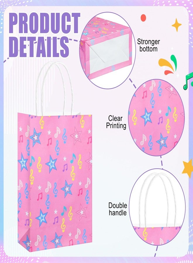 ForraFun 24 Pcs Kpop Theme Birthday Party Favor Bags Kraft Paper Gift Bags Kpop Theme Birthday Decorations Favors for Candies Snacks Holidays Festivals Party Favor - Image 3