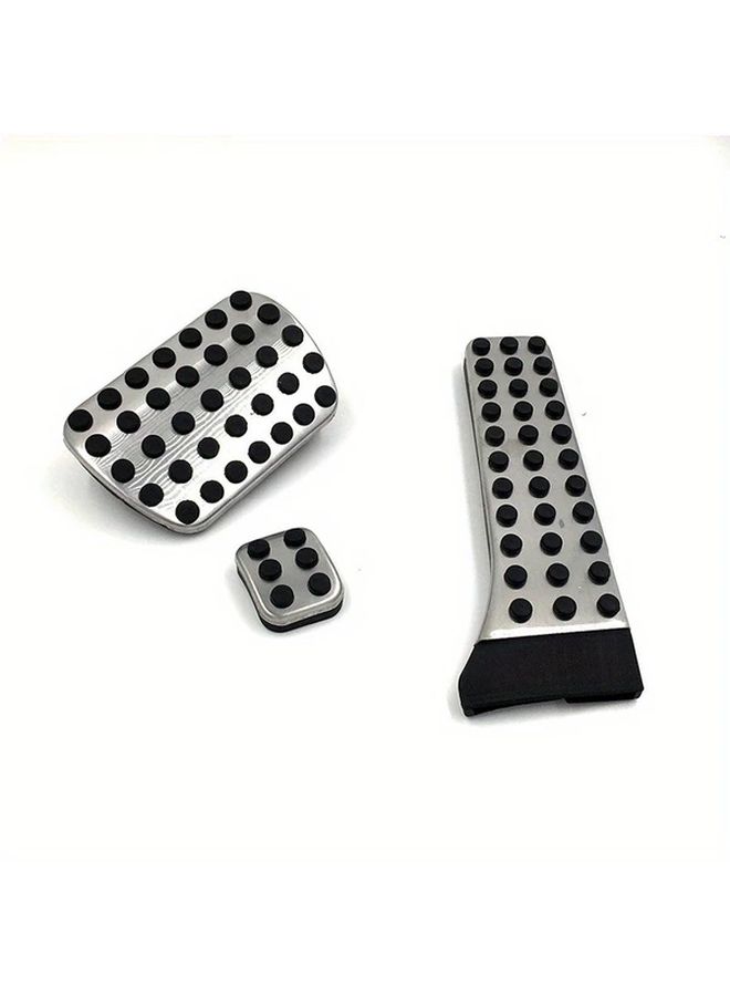 Car Stainless Steel Foot Pedal Covers For Throttle And Brake Pedals - Image 1