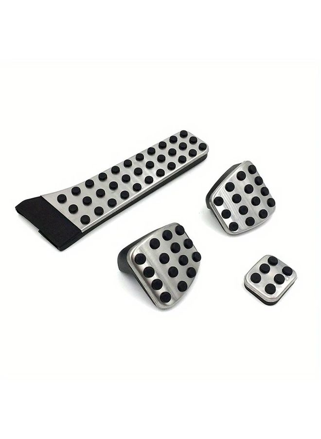 Car Stainless Steel Foot Pedal Covers For Throttle And Brake Pedals - Image 3
