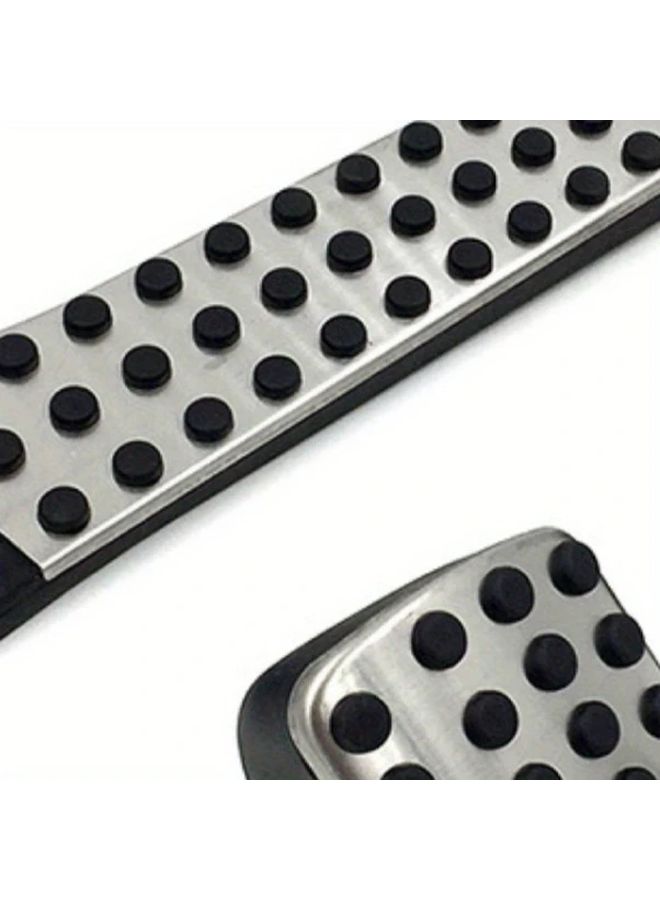 Car Stainless Steel Foot Pedal Covers For Throttle And Brake Pedals - Image 4