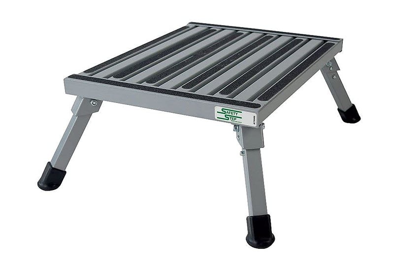 Safety Step F-08C S Silver 14.5" x 19" Large Folding Step - Image 5