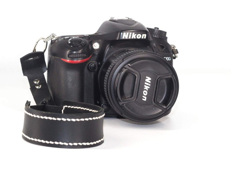 RUBRIC ? Leather Adjustable Hand Grip Wrist Strap of DSLR Camera (Black) - Image 2